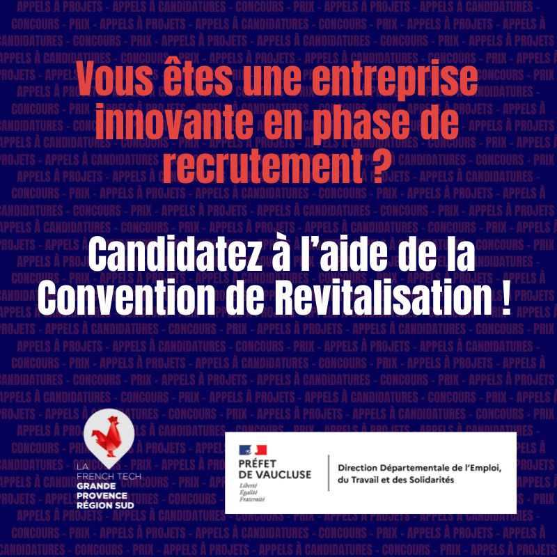 Convention de revitalisation 2026 French Tech Grande Provence