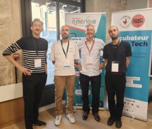 Benoit Fahy et les startups de la Start Tech : Polinizz, Agent Aimé et Archésia