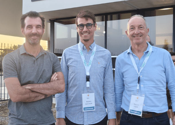 Equipe French tech Grande Provence Anthony Poirier- Mattéo Gachon- Benoit Fahy